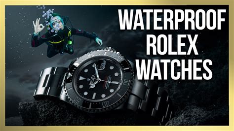 waterproof rolex|are all rolex watches waterproof.